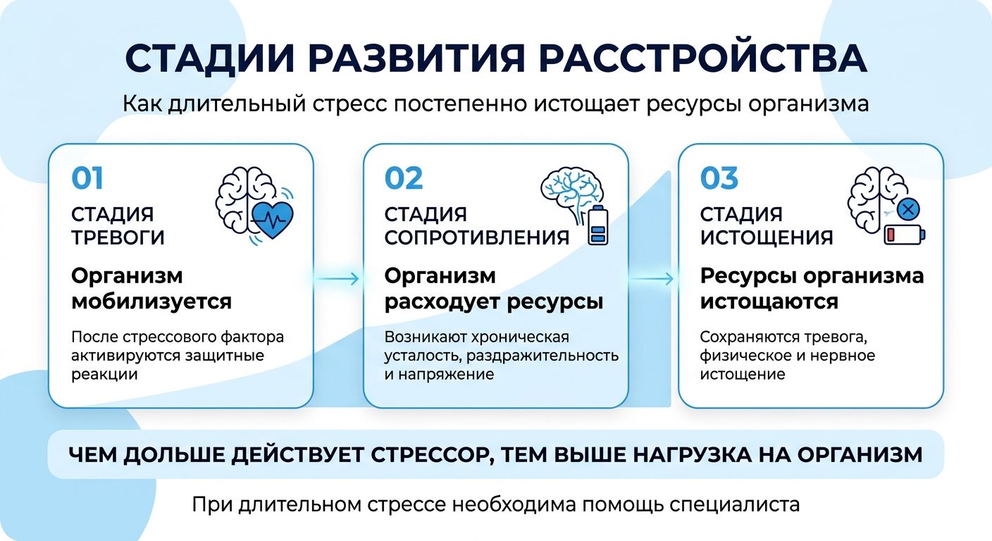 Лечение стресса в Юрюзане инфографика